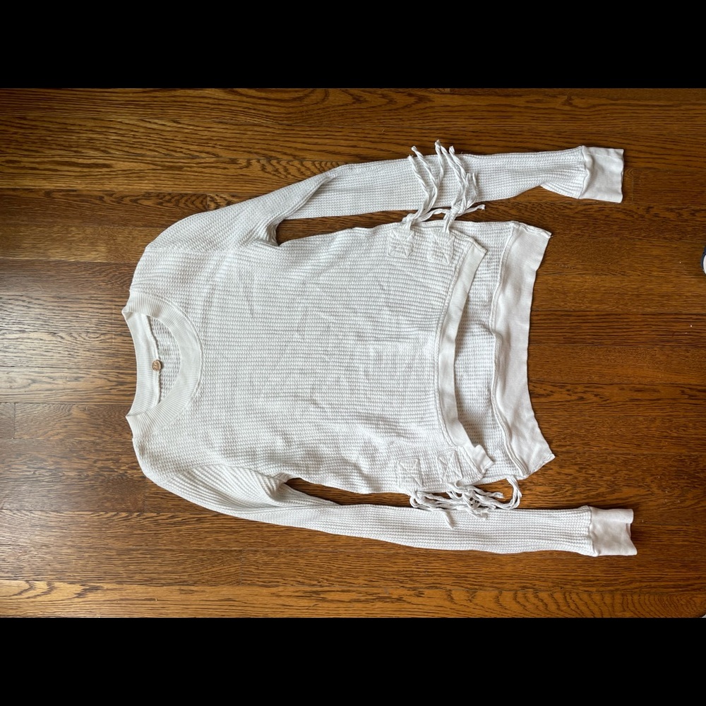 Long sleeve free people top M